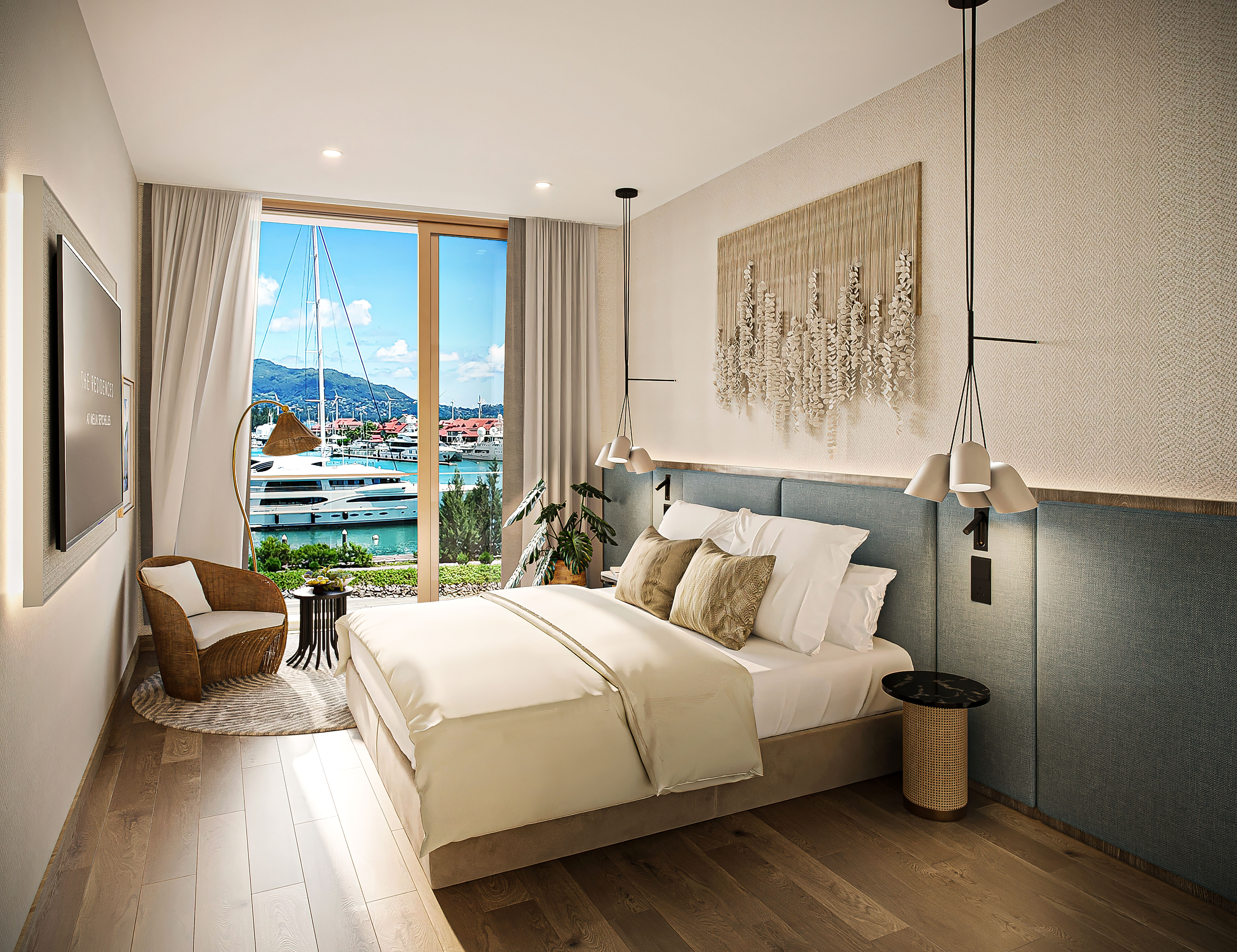 Unit 201 master bedroom