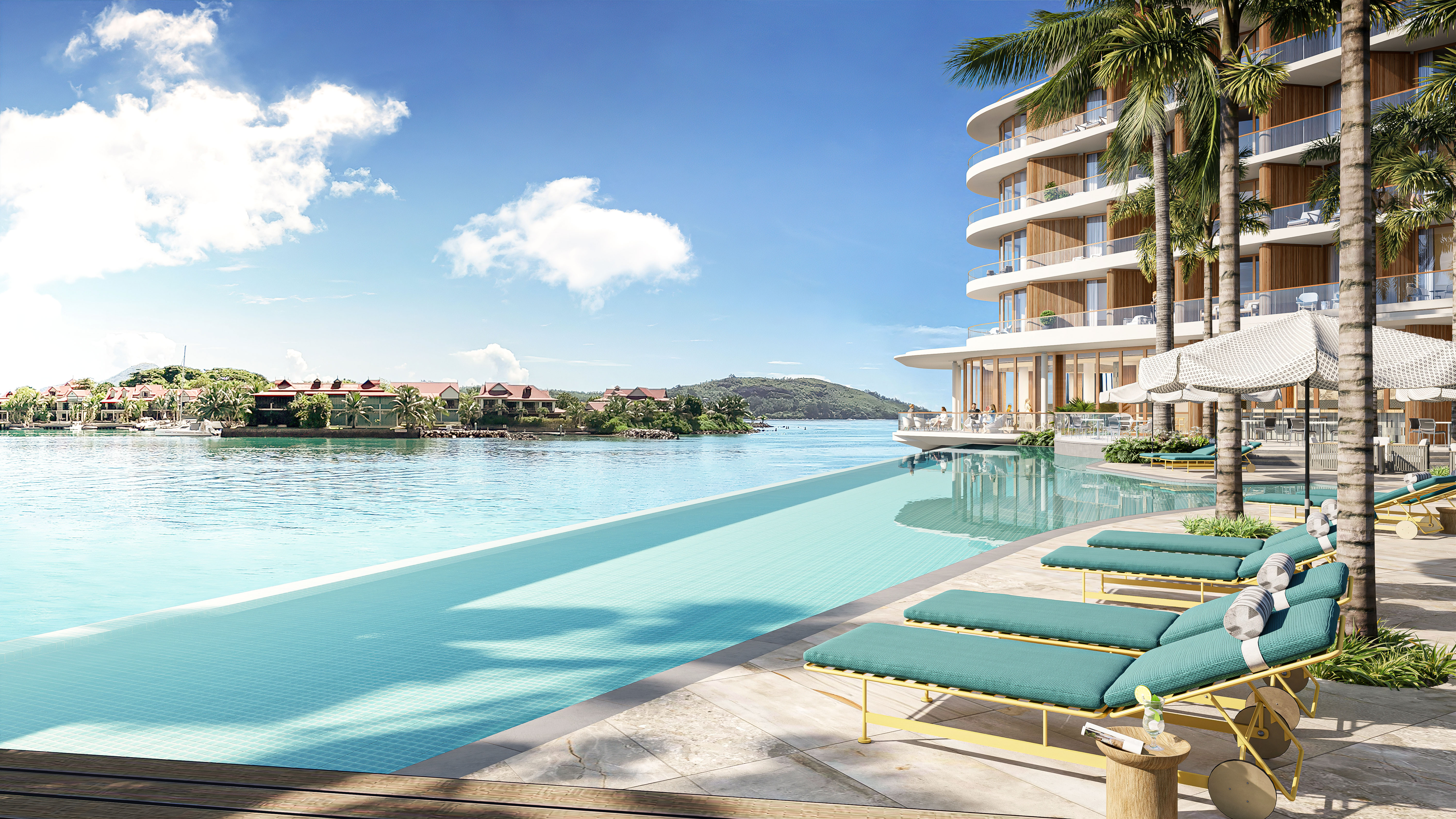 Swimming pool area